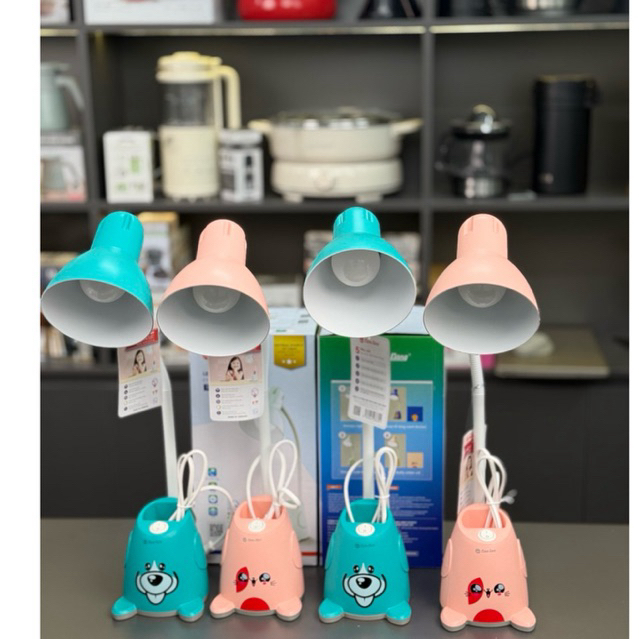 đèn bàn làm việc chống mỏi mắt - Hình ảnh thực tế chi tiết góc 2