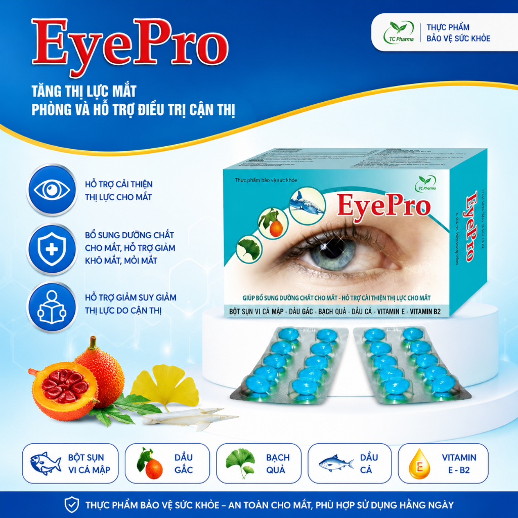 Viên uống sáng mắt Eyepro