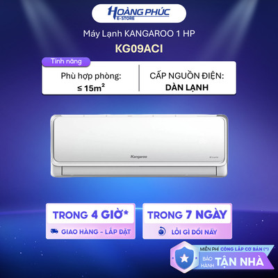 [Phí Lắp đặt 0Đ HCM] Máy Lạnh KANGAROO Inverter 1 HP KG9ACI ||1.5 HP KG12ACI || 2HP KG18ACI