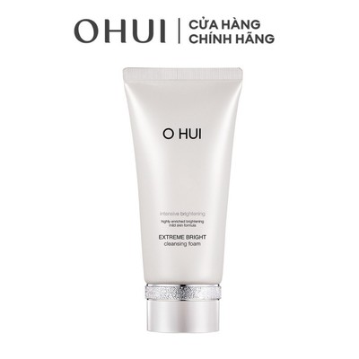 [HB Gift] Sữa rửa mặt dưỡng trắng OHUI Extreme Bright Cleansing Foam 160ml
