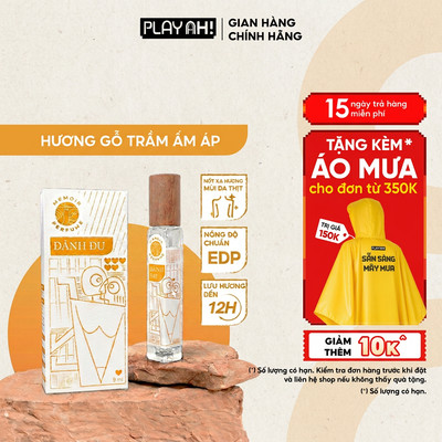 Nước Hoa PlayAh! Memoir Eau De Parfum - Hương Đánh Đu/Cửa Son 9ml