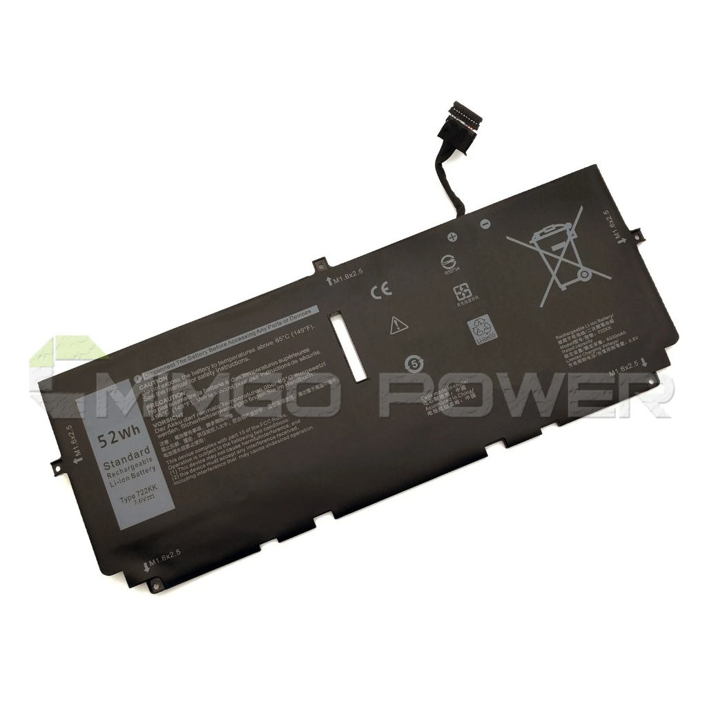 ⭐⭐[ZIN] Pin Laptop Dell XPS 13 9310 9300 2XXFW WN0N0 FP86V 722KK