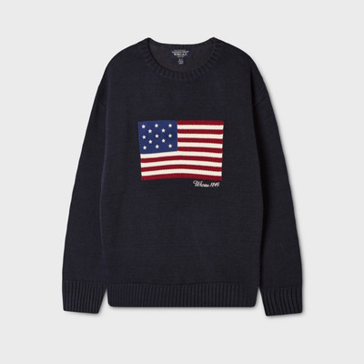 Áo Len WHO.A.U USA American Flag Pullover(U)_WHKAGB924U