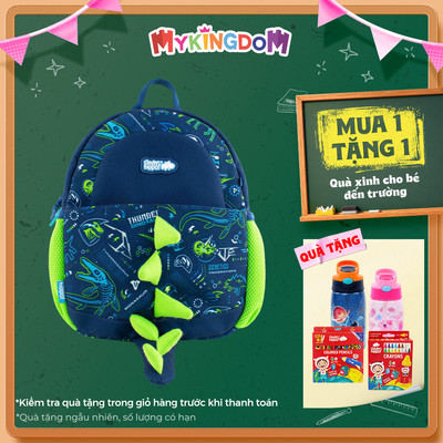 Ba Lô Mẫu Giáo, Mầm Non Mini Khủng Long Thundersaur CLEVER HIPPO BT4121/BLUE