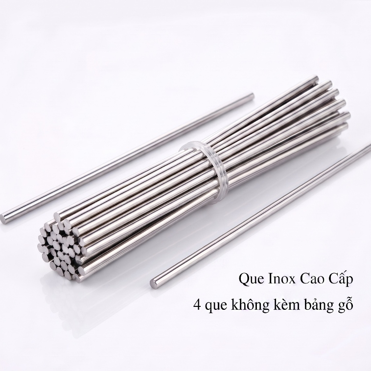 Bảng Căng Len Thủ Công 25cm, Chất Liệu Gỗ Tự Nhiên, Kèm 12 Que thép