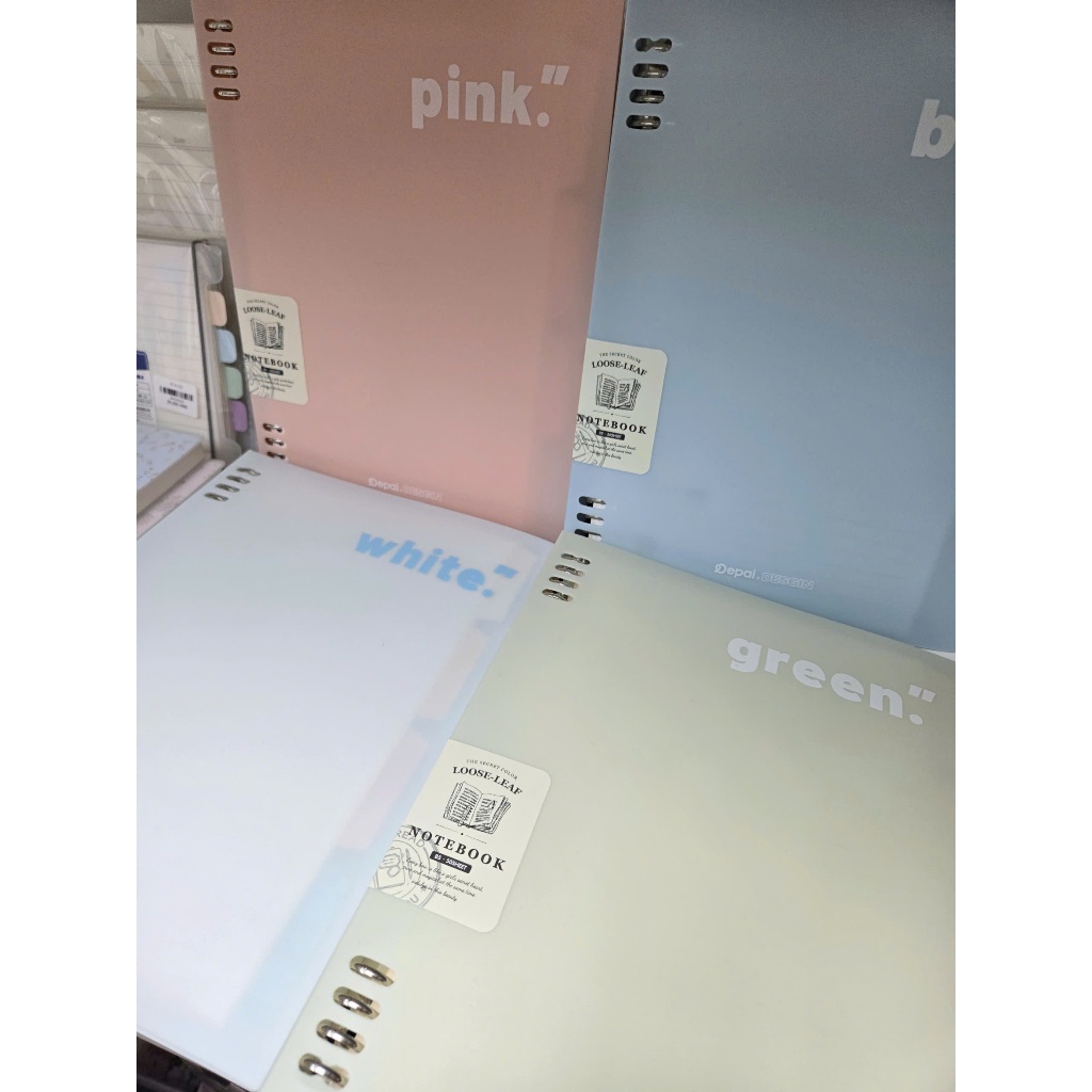 SỔ BINDER THE COLOR–PASTEL XINH XẮN | A5 & B5_COPOGGY STATIONERY & MORE