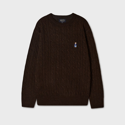 Áo Len WHO.A.U Steve Cable R-neck Pullover(U)_WHKAGB923U