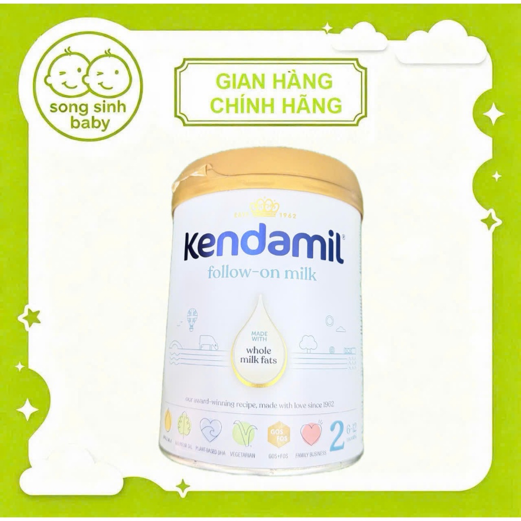 Sữa Công Thức Nguyên Kem CLASSIC Kendamil Số 2 (800g)