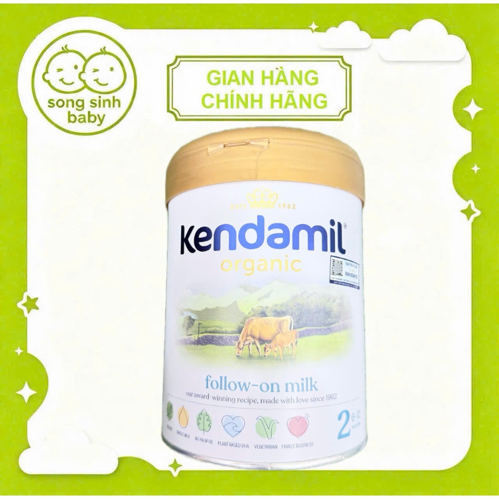[DATE mới ] Sữa Kendamil Organic Số 2 Anh Quốc 800g