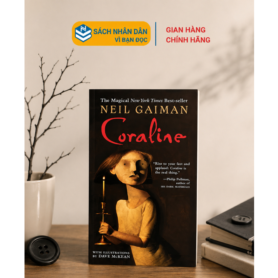 Sách Ngoại Văn: Coraline - Neil Gaiman
