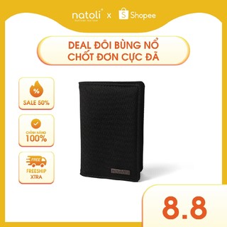 Ví mini nam nữ thương hiệu NATOLI nhiều ngăn cầm tay đựng tiền đựng thẻ cao cấp Ultra Mini Wallet V7