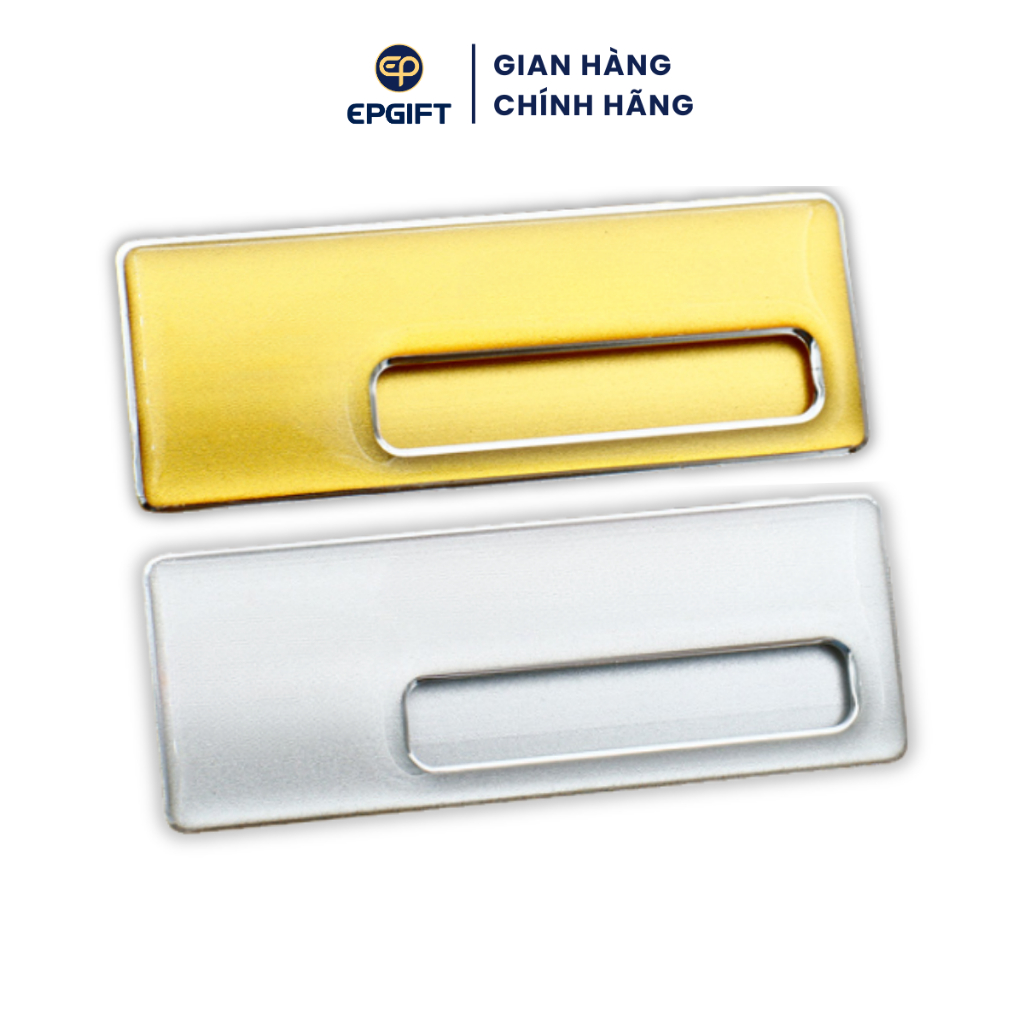 Phôi Bảng Tên Nhân Viên Epvina Gift Chất Liệu Nhôm Hợp Kim Gắn Nam Châm Hoặc Kim Cài