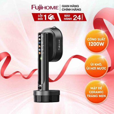 Bàn Là Hơi Nước Cầm Tay Fujihome SI716B - Công Suất 1200W Ủi Phẳng Nhanh, 6 Mức Nhiệt