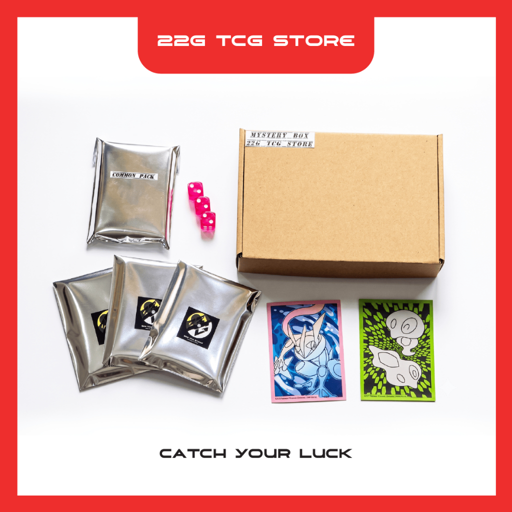 LIMITED MYSTERY BOX (full ENG) - 22G TCG STORE  Pokemon Card TCG