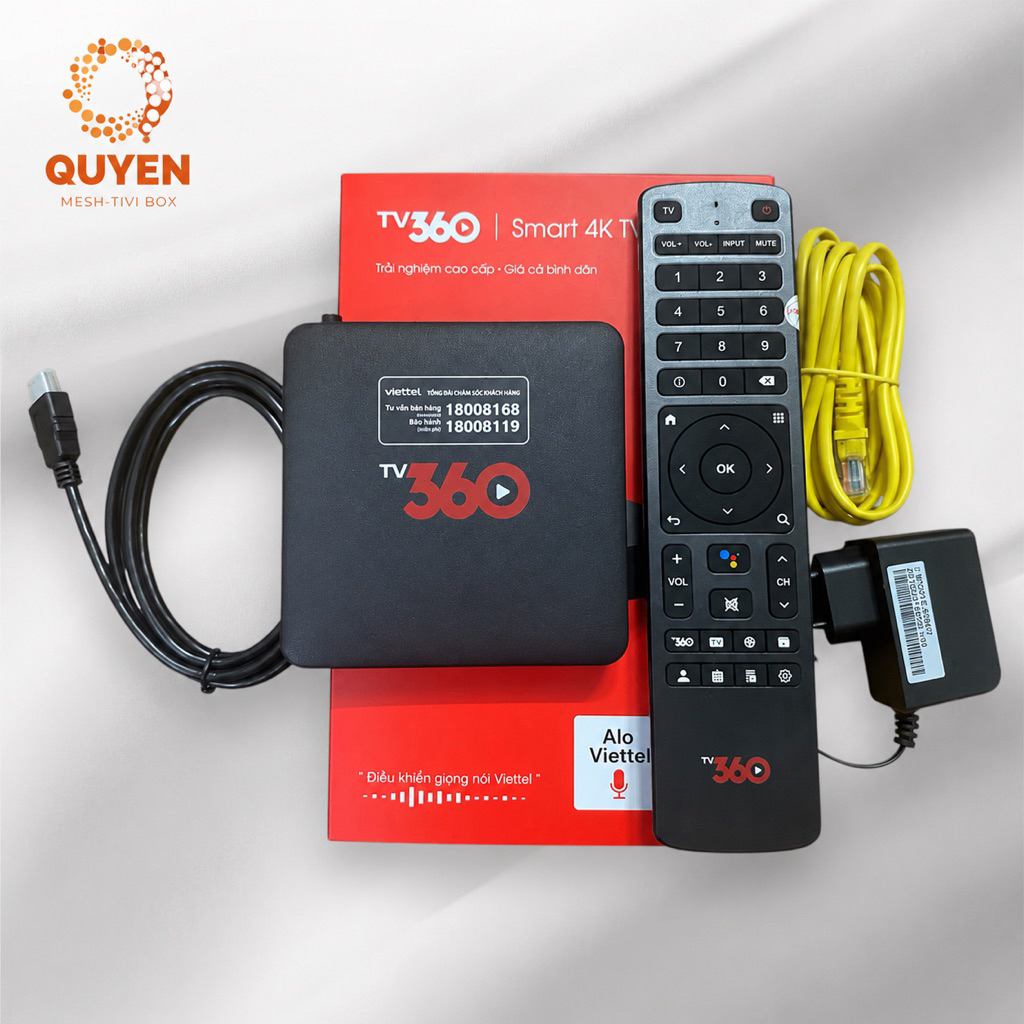 Androi Tivi Box 360 Viettel- Box TV 360 - Dv9135- Hp40a- ROM ATV  XemTruyền hình-Giải Trí -Youtube-M