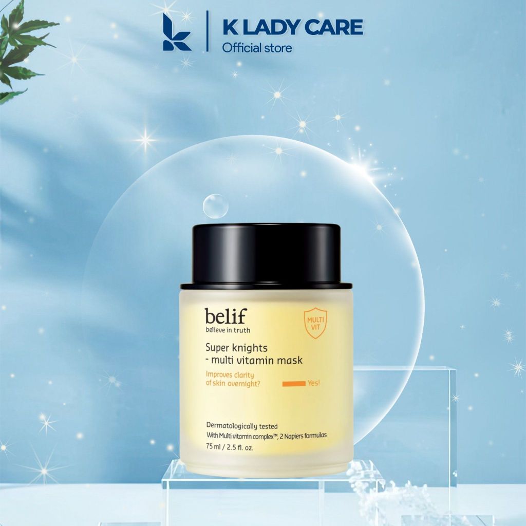 Mặt Nạ Ngủ Belif Multi Vitamin Mask 75ml – Dưỡng Ẩm, Cấp Nước, Hỗ Trợ Làm Sáng Da | C17