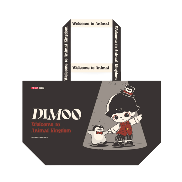 [HÀNG TẶNG KHÔNG BÁN] DIMOO Animal Kingdom Series-Woven bag (Penguin Tango)