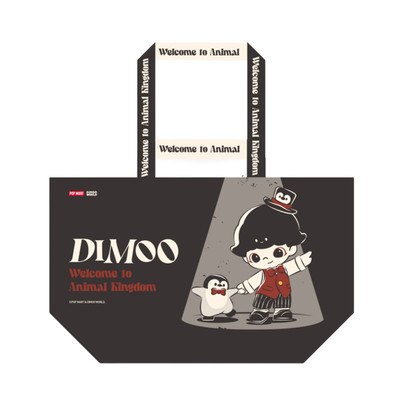 [HÀNG TẶNG KHÔNG BÁN] DIMOO Animal Kingdom Series-Woven bag (Penguin Tango)