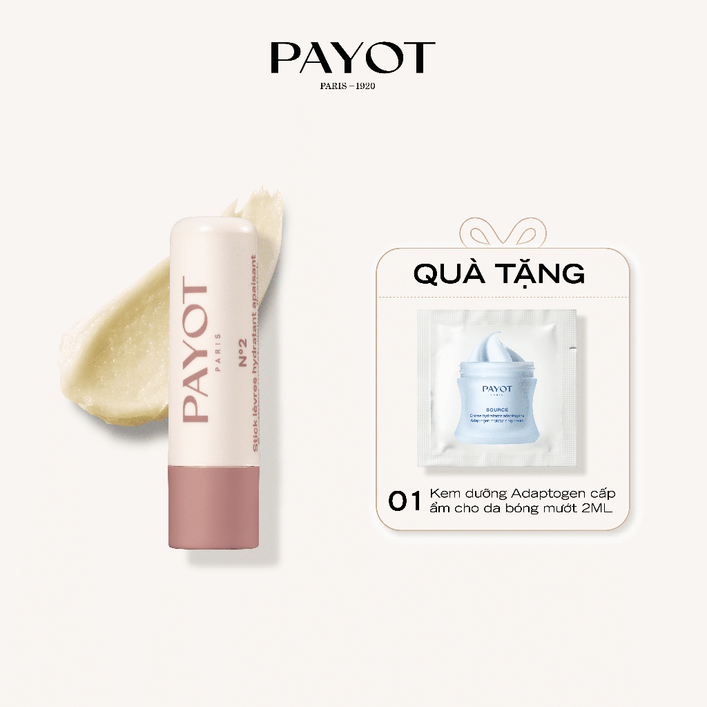 SON DƯỠNG ẨM DỊU NHẸ Payot N°2 Stick Lèvres Hydratant Apaisant