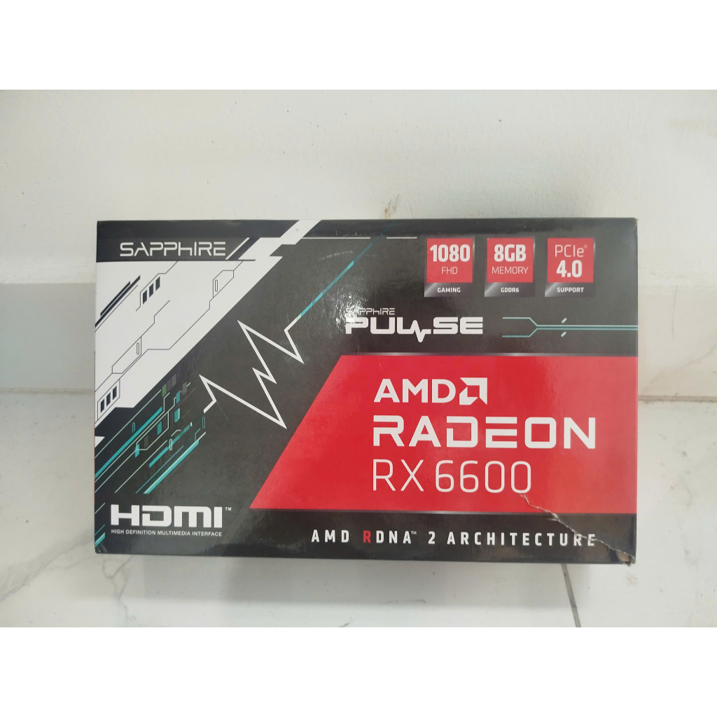 VGA SAPPHIRE AMD Radeon RX 6600 8GB GDDR6