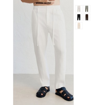 [Best Seller] Quần Dài Nam Long Drawstring Pique, Chất Vải Pique Thoải Mái, QD0013, SOME HOW STORE