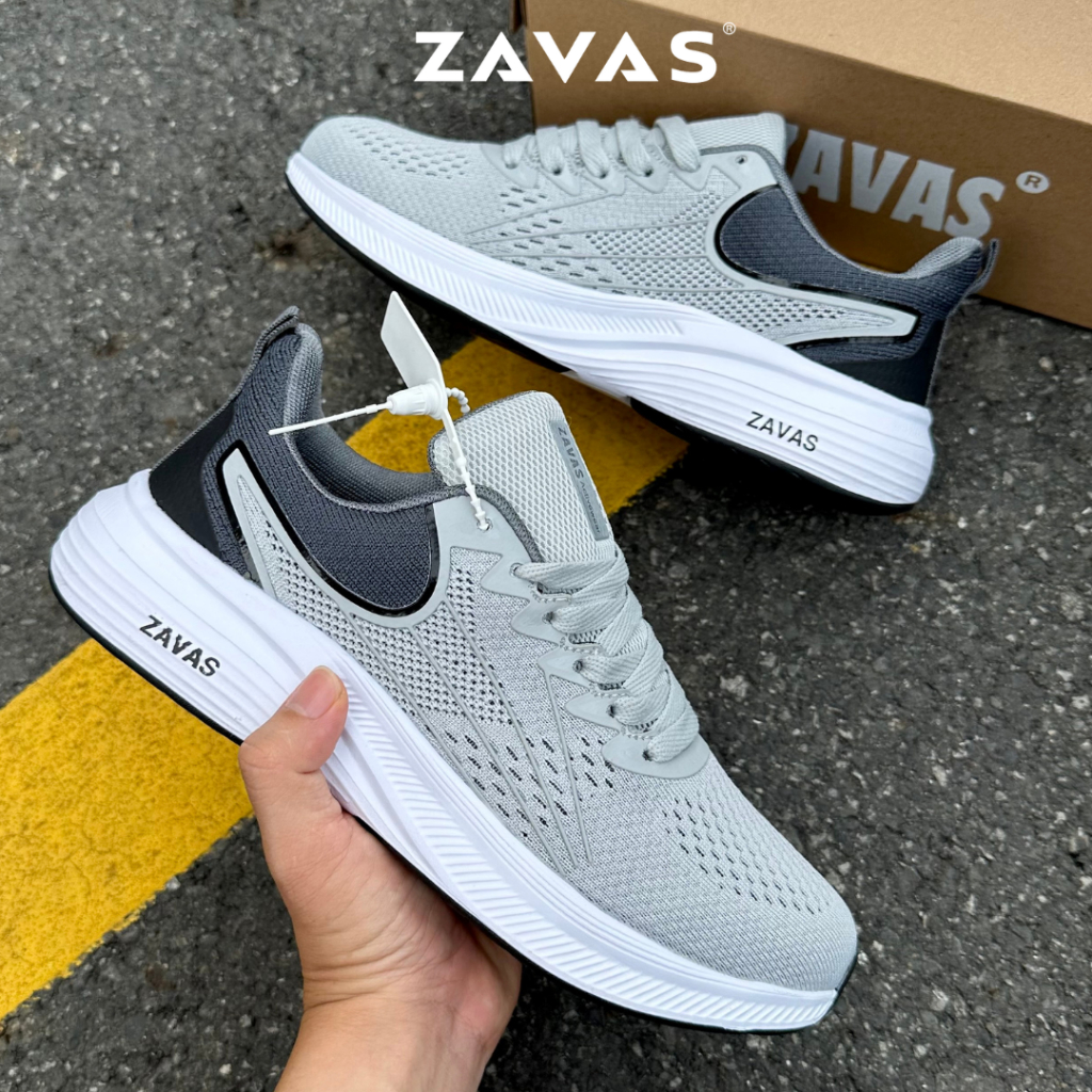 Giày thể thao nam nữ ZAVAS, phòng cách sneaker dòng giày chạy bộ ưu điểm êm nhẹ thoáng khí Mã Z72