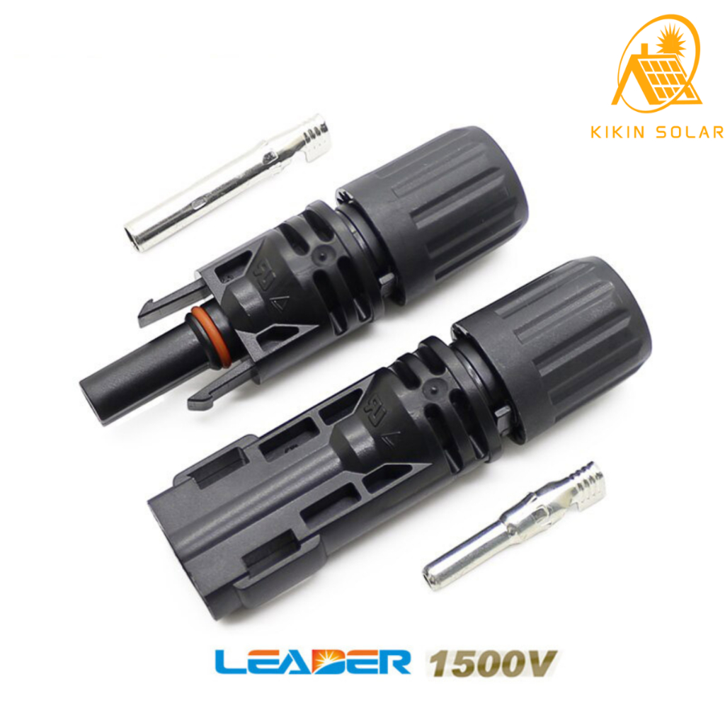 Jack MC4 LEADER 1500V chuyên dụng cho hệ thống điện mặt trời