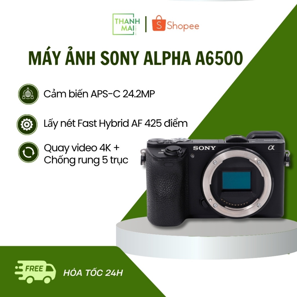 Máy ảnh Sony Alpha A6500