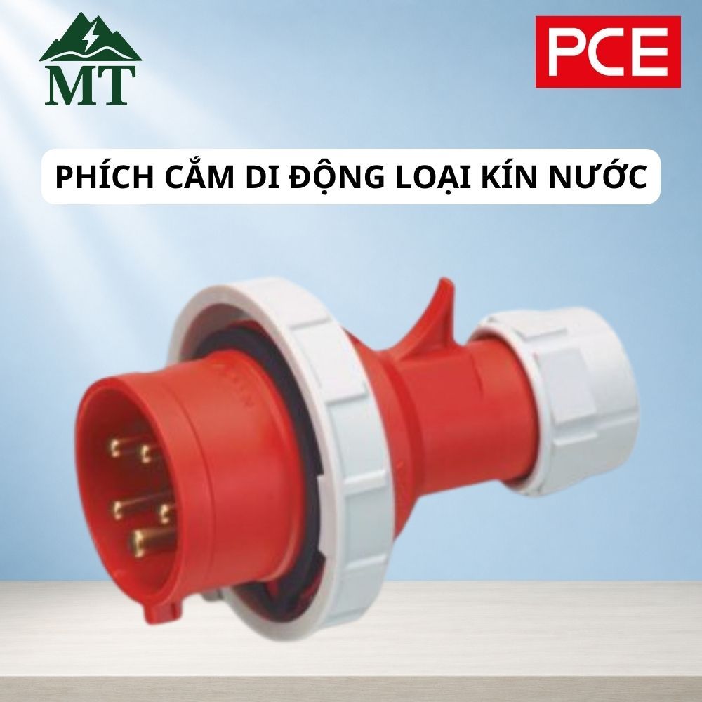 Phích cắm di động loại kín nước PCE F0132-6, F0142-6, F0152-6, F0232-6, F0242-6, F0252-6