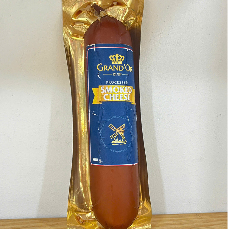 [ Date 03/27 ] Phô mai xông khói tự nhiên Grand'Or 200g - Smoked Process Cheese