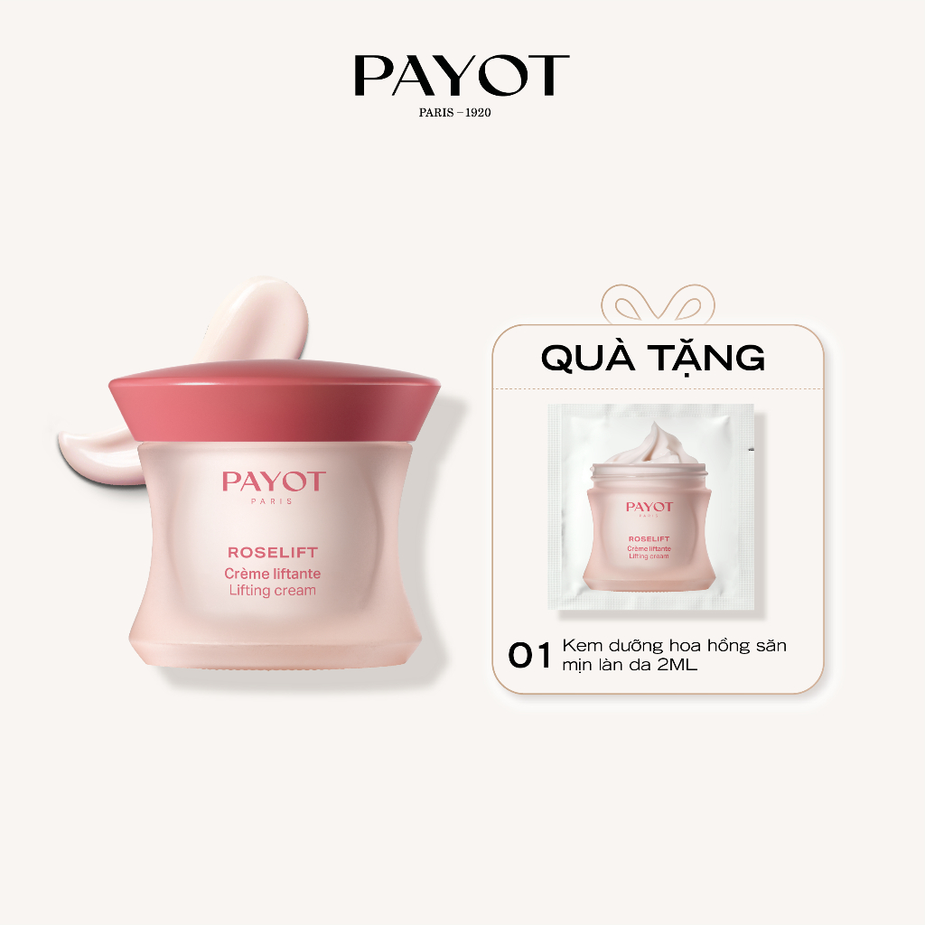 Kem dưỡng hoa hồng săn mịn làn da PAYOT Roselift Collagène Lifting Cream