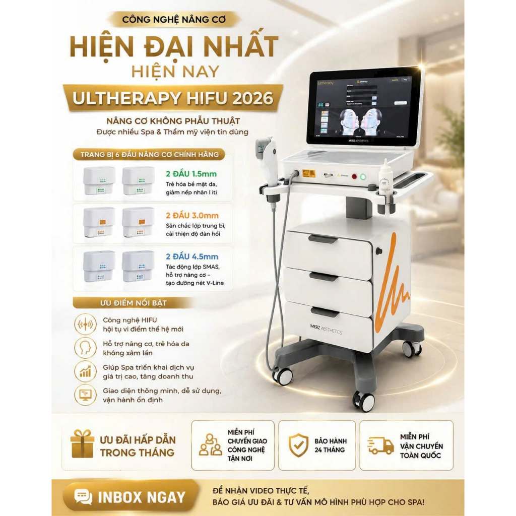 Máy Nâng Cơ Hifu ULTHERAPY 2026