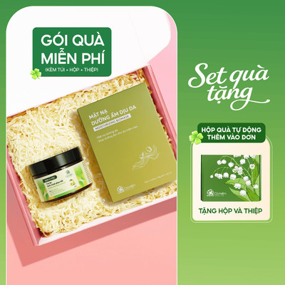 [Set Quà Tặng] - Combo Hộp 5 Mặt Nạ & Ủ Tóc Cỏ Mềm | Quà tặng người yêu, mẹ, vợ, cô giáo