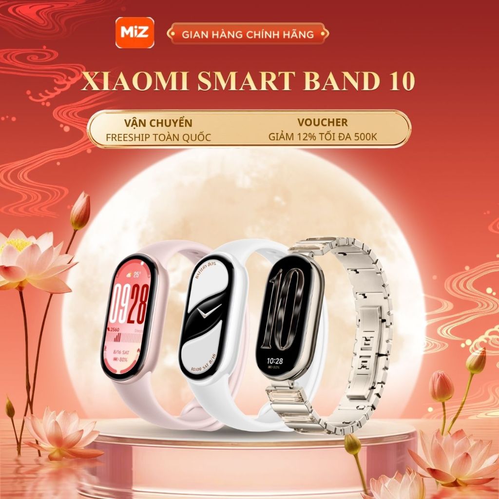 Vòng đeo tay thông minh Xiaomi Mi Band 9 , Band 10 - Chính Hãng Bản Quốc Tế Bảo Hành 12 Tháng