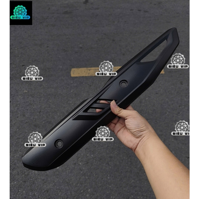 [6991] [Nhựa Đen] Ốp Che Pô, Pát Pô Wave A 110 2017 - 2026