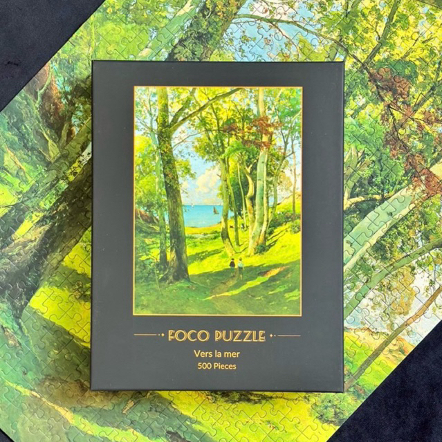 FOCO PUZZLE 500pcs VERS LA MER