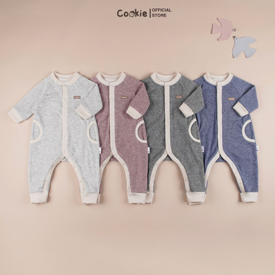Bộ Liền Thân Sơ Sinh COOKIE Sleepsuit Túi Bán Nguyệt Len Lông Thỏ Cho Bé Từ 0 Đến 12 Tháng 2026