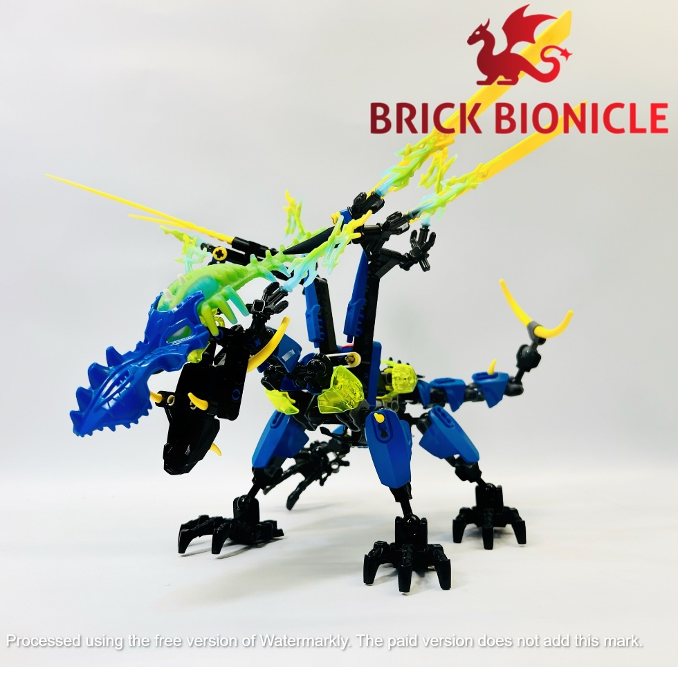 VINTAGE HERO FACTORY - ĐỒ CHƠI HERO FACTORY - 44009 Dragon Bolt no official box