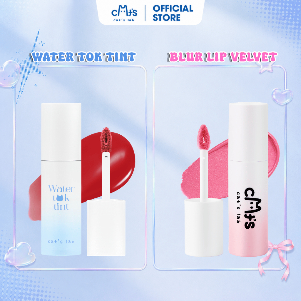 [ƯU ĐÃI 1+1] Son Kem + Son Tint Cat's Lab