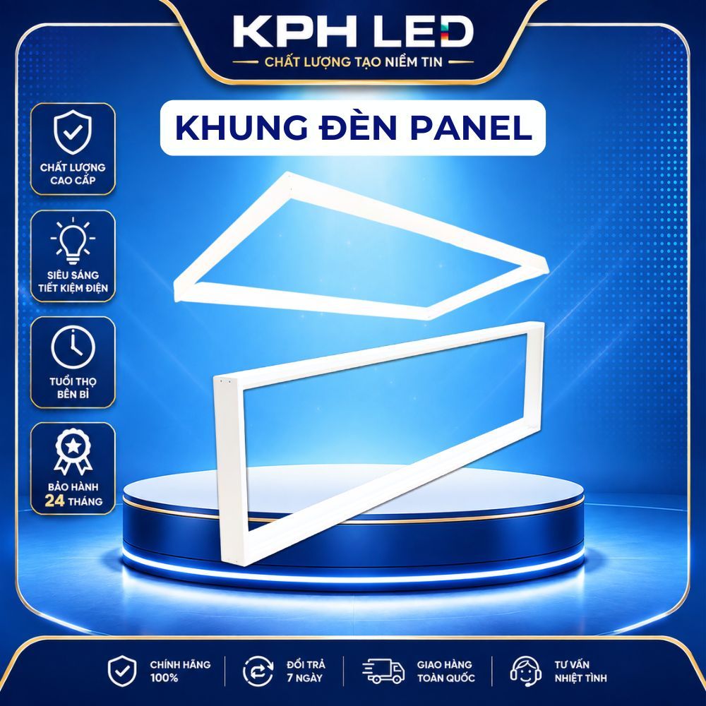 Khung ốp nổi cho đèn panel 60x60, 120x30, 60x30 cm