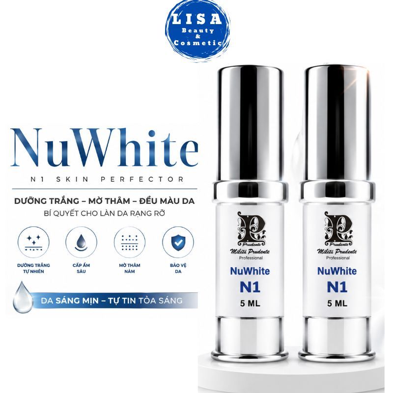 Kem Nuwhite N1 Làm Hồng Nhũ Hoa, Hồng Bikini V1- Nuwhite Mibiti Prudente Professional
