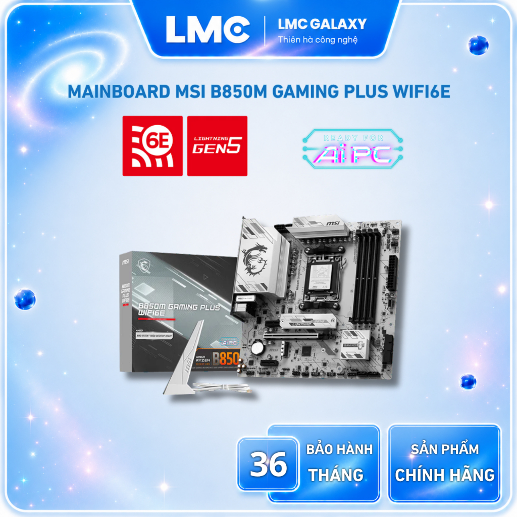 Mainboard MSI B850M GAMING PLUS WIFI6E