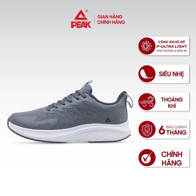 [FORM NHỎ TĂNG 1 SIZE] Giày Thể Thao Nam PEAK Đệm Êm, Thoáng Khí E49259E