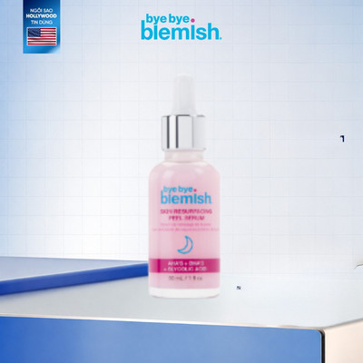 Tinh chất Peel Đẩy Mụn Ẩn, Làm Sạch Tế Bào Chết, Ngăn Ngừa Mụn Bye Bye Blemish Skin Resurfacing Peel Serum 30ml