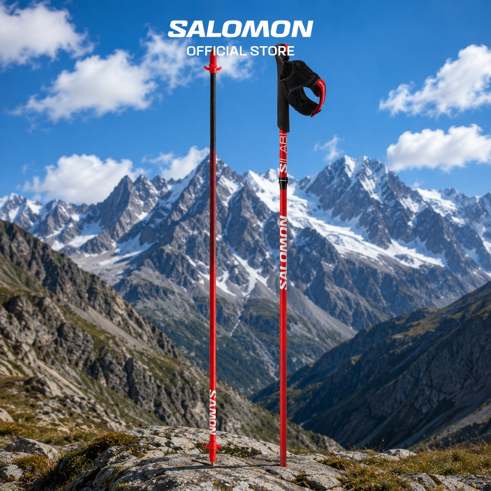 Salomon S/Lab Ultra Carbon Gậy Leo Núi Fiery Red/Black LC2724100