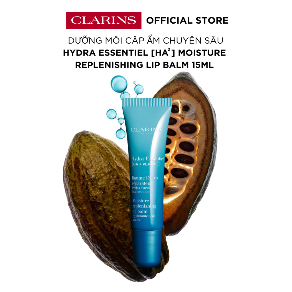 Dưỡng Môi Clarins Hydra-Essentiel [Ha²] Moisture Replenishing Lip Balm 15ml