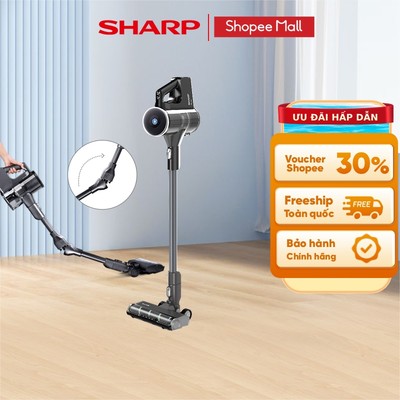 Máy hút bụi không dây Sharp EC-SG94V-B – Hút bụi cầm tay đa năng, công suất 125W- Bảo hành 12 tháng