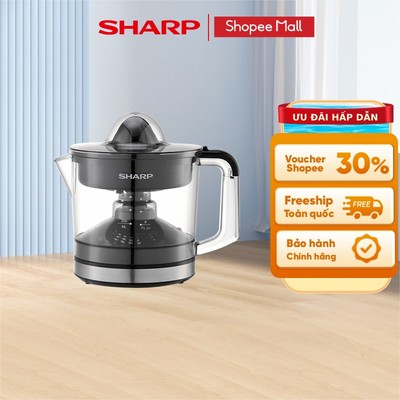 Máy Vắt Cam Sharp EJ-J407(Trắng/ Đen) - Hàng Chính Hãng Bảo Hành 12 Tháng