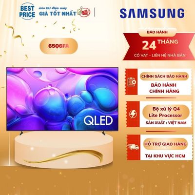 Smart Tivi QLED Samsung 4K 65 inch QA65Q6FA