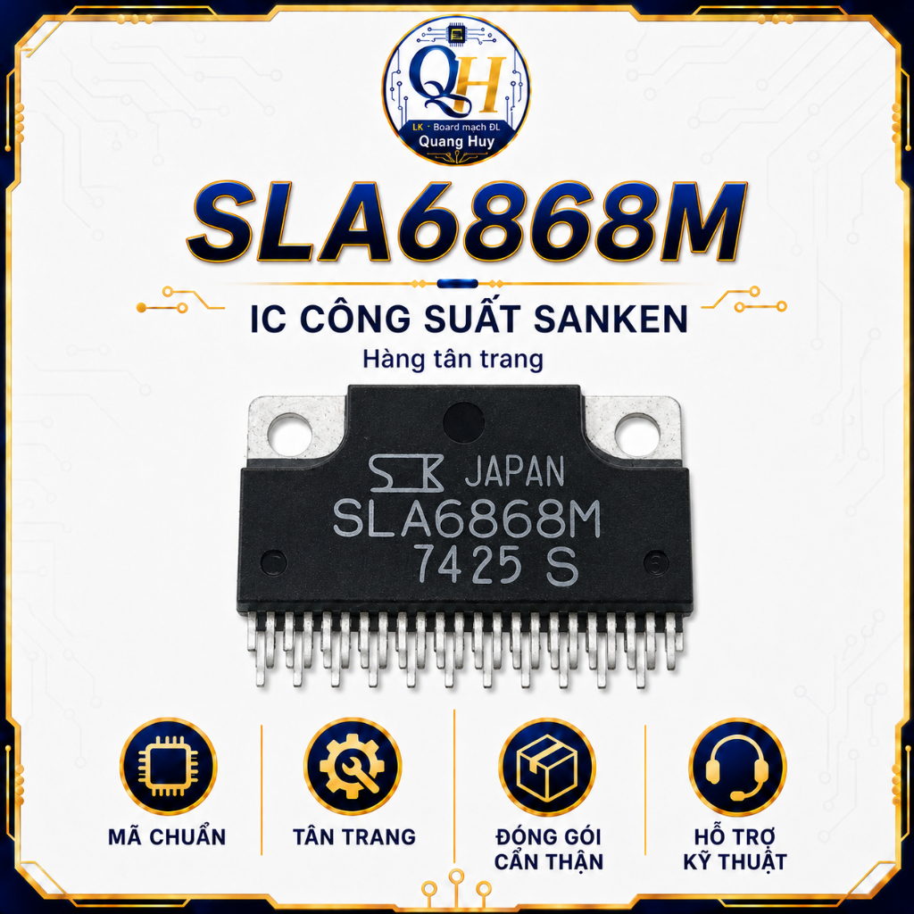 IC SLA6868M – IC Công Suất Quạt Daikin, Driver Motor Inverter 3 Pha